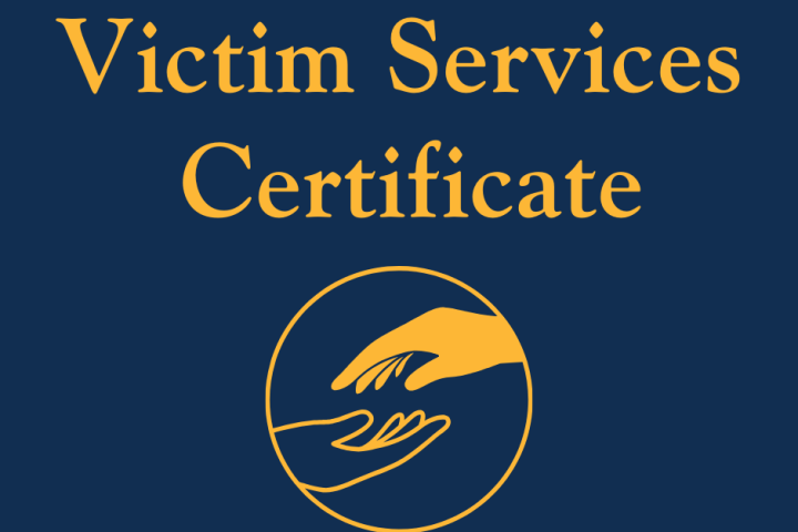 Victim Services Certificate Logo