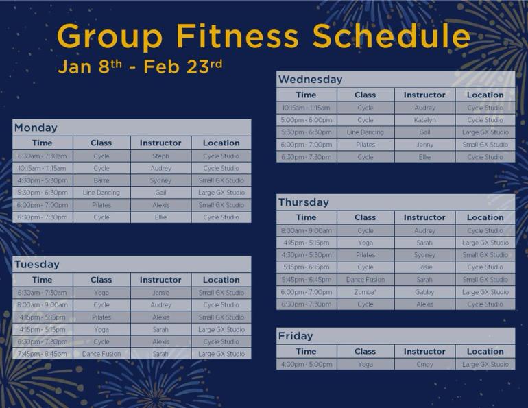 Spring 2024 Group Fitness Schedule University Of Tennessee At Chattanooga   IMG 3510 