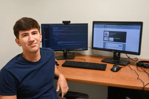 UTC male computational science student